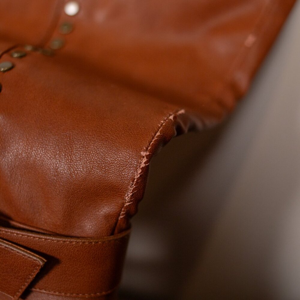 Torrid tan stud riding boots - Picture 3 of 4